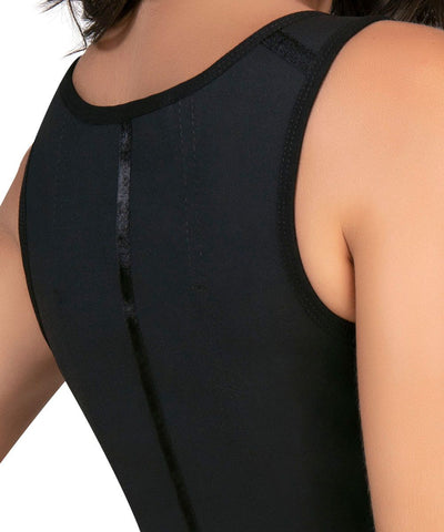 1334 - Full Control Body Shaper Vest BLACK